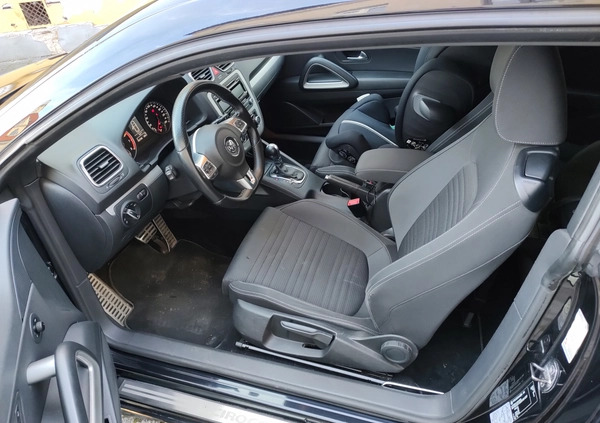 Volkswagen Scirocco cena 38999 przebieg: 153000, rok produkcji 2010 z Łęczyca małe 277
